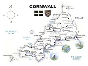 Cornwall Map